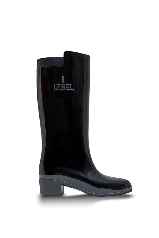 Cora Rain Boot - BLACK