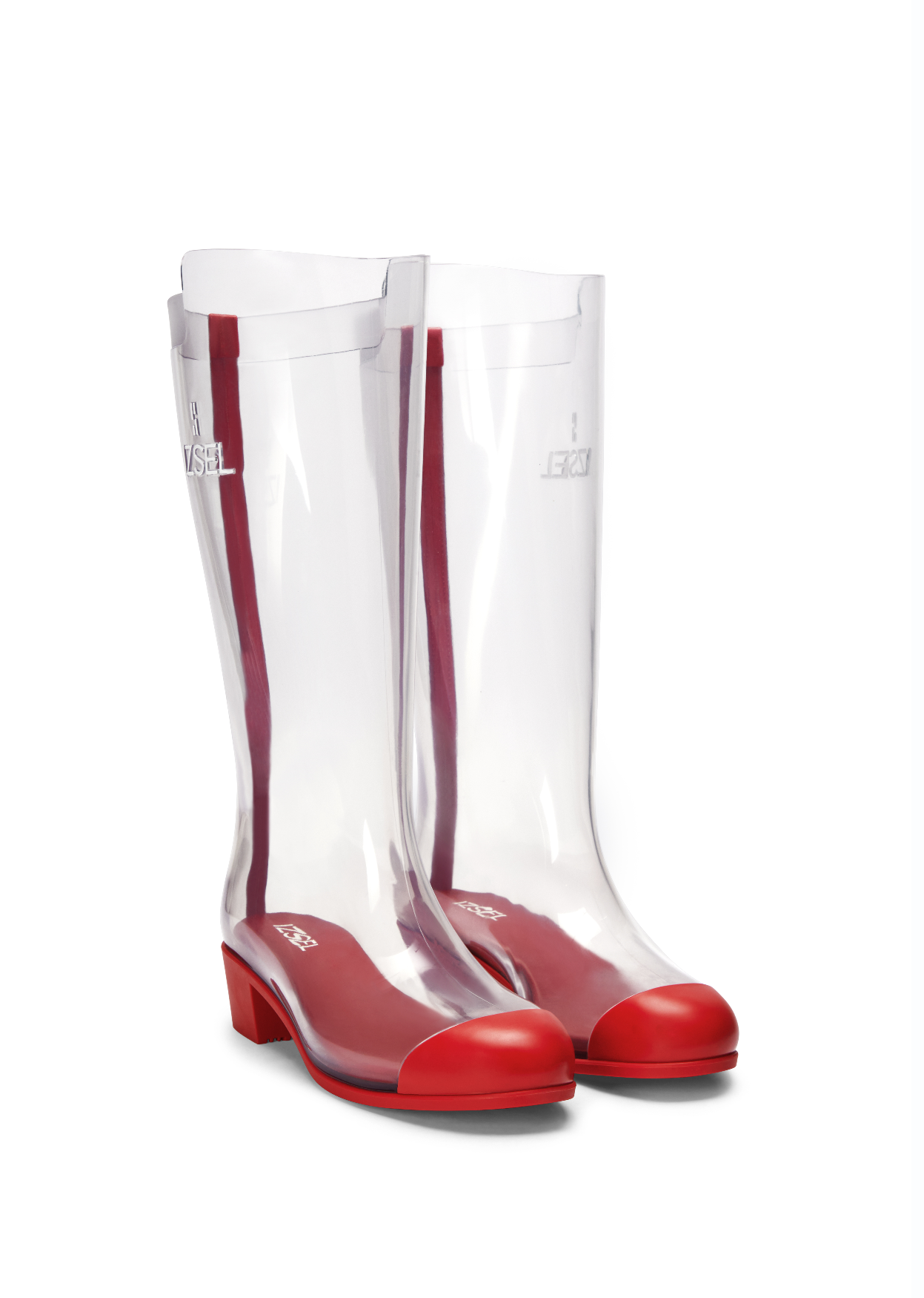 Cristallo Rain Boot - RED